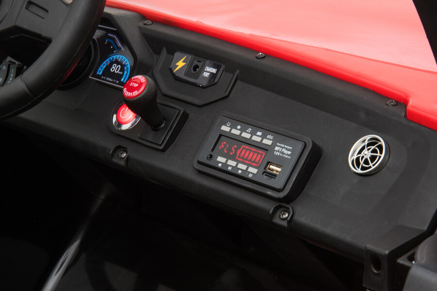 Kinderfahrzeug - Elektro Auto "Buggy 928" - 2x 12V7A Akku,4x75W Motoren- 2,4Ghz, Allrad+2 Sitzer+Ledersitz+EVA 8 Kinderfahrzeug - Elektro Auto "Buggy 928" - 2x 12V7A Akku,4x75W Motoren- 2,4Ghz, Allrad+2 Sitzer+Ledersitz+EVA – Bild 8