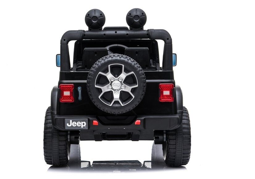 Elektro Kinderauto, Kinderfahrzeug "Jeep Wrangler Rubicon" - lizenziert - 12V7AH + 4 Motoren 2,4Ghz+Ledersitz+EVA 4 Elektro Kinderauto, Kinderfahrzeug "Jeep Wrangler Rubicon" - lizenziert - 12V7AH + 4 Motoren 2,4Ghz+Ledersitz+EVA – Bild 4