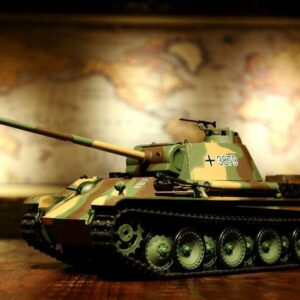Ferngesteuerter Panzer mit Schuss Panther G Heng Long 1-16 mit Rauch&Sound und Stahlgetriebe - 2,4Ghz -V 6.0 -12