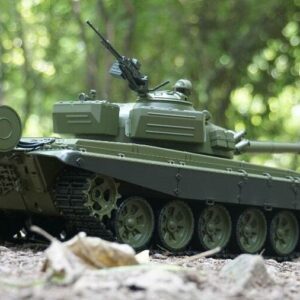 Ferngesteuerter Panzer mit Schuss Russicher T-72 Heng Long 116, Stahlgetriebe -2,4Ghz -V 6.0 -3