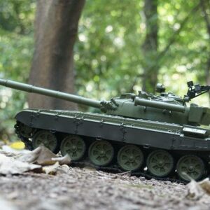 Ferngesteuerter Panzer mit Schuss Russicher T-72 Heng Long 116, Stahlgetriebe -2,4Ghz -V 6.0 -6