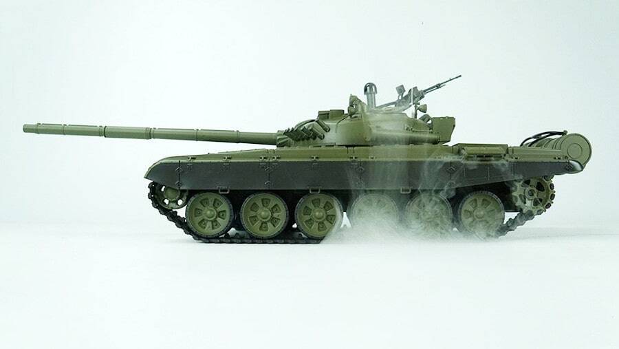 Ferngesteuerter Panzer mit Schuss "Russicher T-72" Heng Long 1:16, Stahlgetriebe -2,4Ghz -V 7.0 7 Ferngesteuerter Panzer mit Schuss Russicher T-72 Heng Long 116, Stahlgetriebe -2,4Ghz -V 6.0 -7