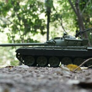 Ferngesteuerter Panzer mit Schuss Russicher T-72 Heng Long 116, Stahlgetriebe -2,4Ghz -V 6.0 -8