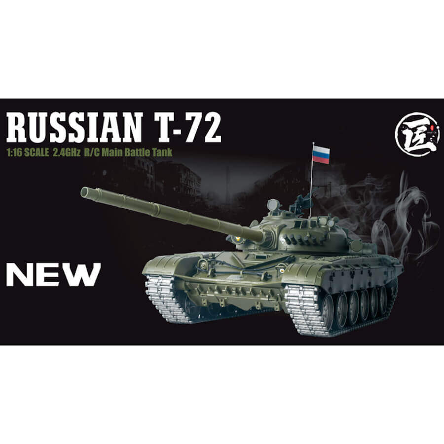 Ferngesteuerter Panzer mit Schuss "Russicher T-72" Heng Long 1:16 , Stahlgetriebe -2,4Ghz V 7.0 -PRO 2 Ferngesteuerter Panzer mit Schuss Russicher T-72 Heng Long 116 , Stahlgetriebe -2,4Ghz V 6.0 -PRO 1
