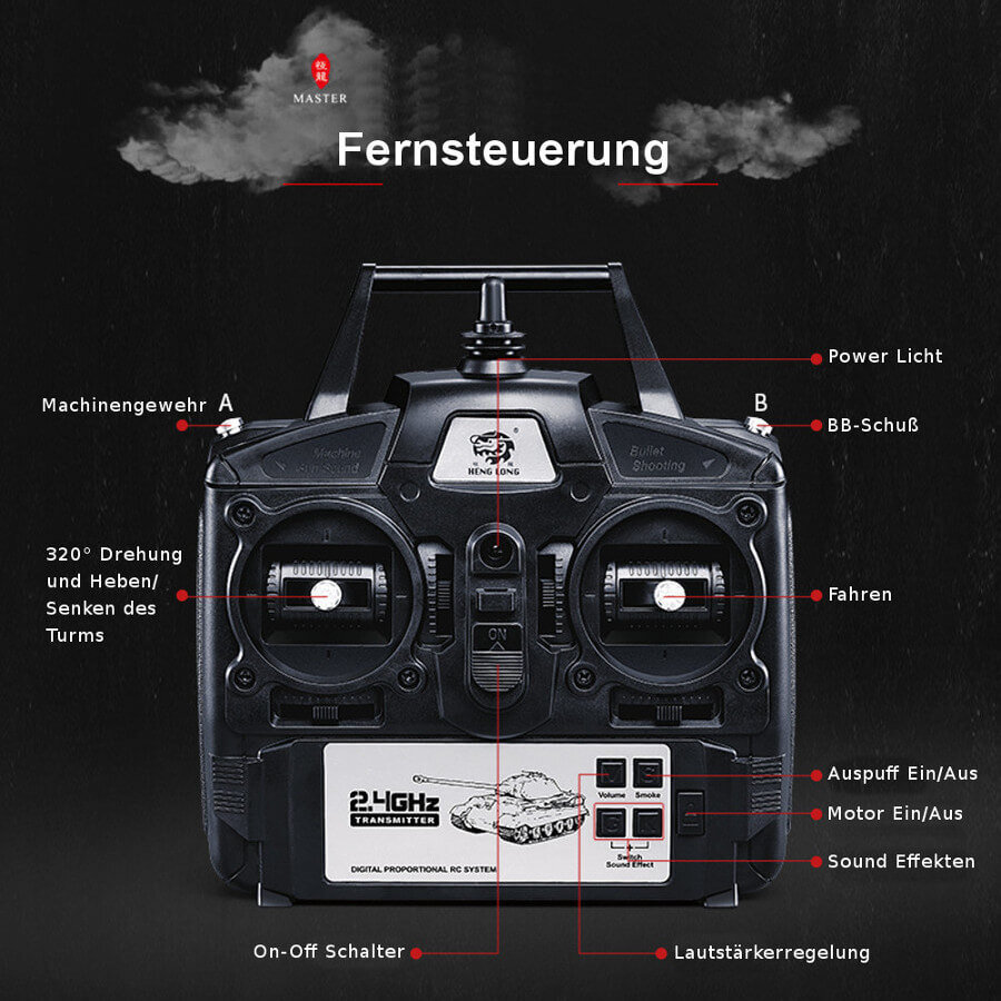 Ferngesteuerter Panzer mit Schuss "Russicher T-72" Heng Long 1:16 , Stahlgetriebe -2,4Ghz V 7.0 -PRO 11 Ferngesteuerter Panzer mit Schuss Russicher T-72 Heng Long 116 , Stahlgetriebe -2,4Ghz V 6.0 -PRO 11