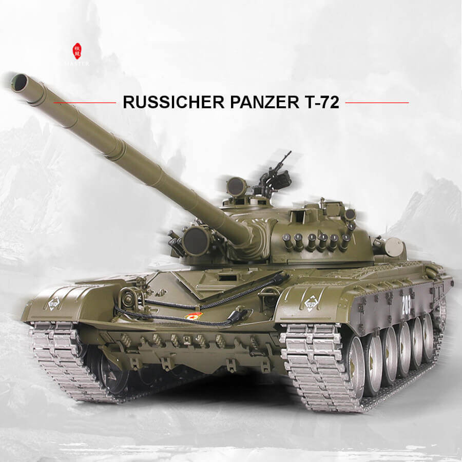 Ferngesteuerter Panzer mit Schuss "Russicher T-72" Heng Long 1:16 , Stahlgetriebe -2,4Ghz V 7.0 -PRO 1 Ferngesteuerter Panzer mit Schuss Russicher T-72 Heng Long 116 , Stahlgetriebe -2,4Ghz V 6.0 -PRO 7