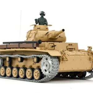 Ferngesteuerter Panzer mit Schuss Tauchpanzer III 116 Heng Long - 2,4Ghz -PRO 10