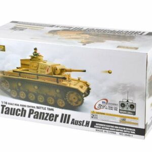 Ferngesteuerter Panzer mit Schuss Tauchpanzer III 116 Heng Long - 2,4Ghz -PRO 12