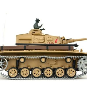 Ferngesteuerter Panzer mit Schuss Tauchpanzer III 116 Heng Long - 2,4Ghz -PRO 2