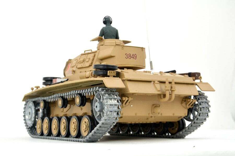 Ferngesteuerter Panzer mit Schuss "Tauchpanzer III" 1:16 Heng Long - 2,4Ghz -PRO 3 Ferngesteuerter Panzer mit Schuss Tauchpanzer III 116 Heng Long - 2,4Ghz -PRO 3