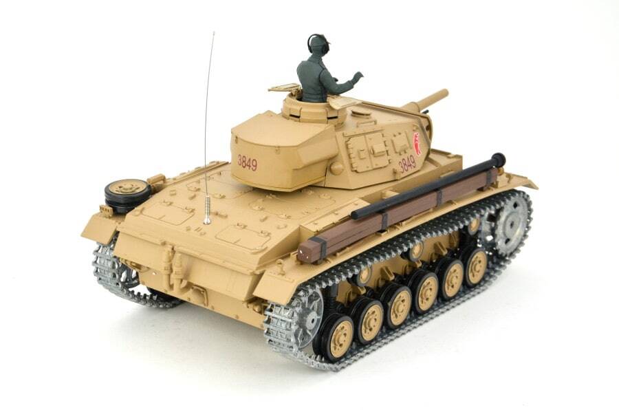 Ferngesteuerter Panzer mit Schuss "Tauchpanzer III" 1:16 Heng Long - 2,4Ghz -PRO 5 Ferngesteuerter Panzer mit Schuss Tauchpanzer III 116 Heng Long - 2,4Ghz -PRO 5