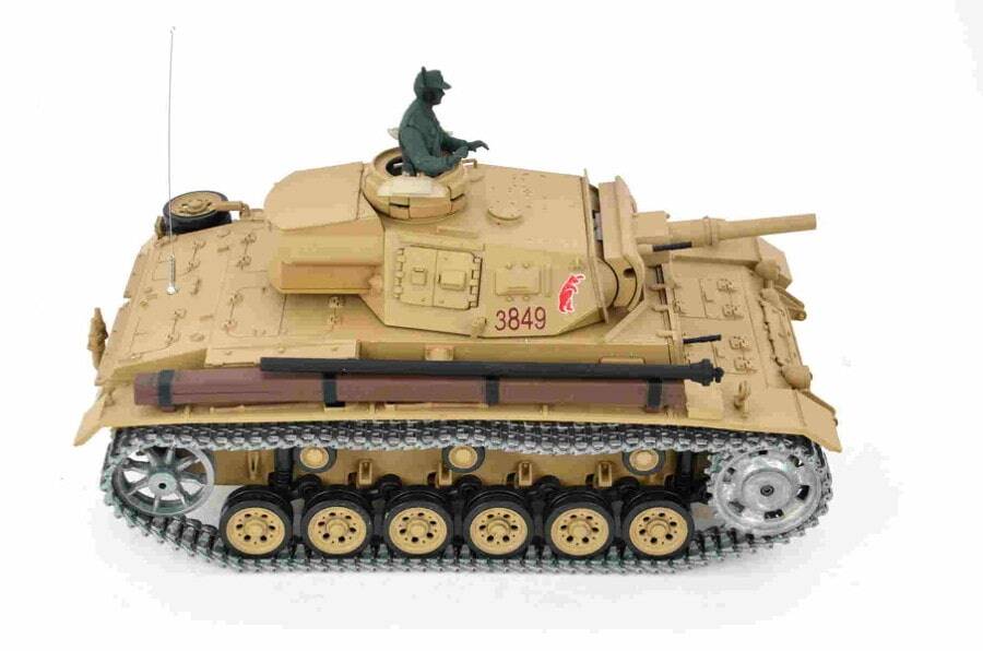 Ferngesteuerter Panzer mit Schuss "Tauchpanzer III" 1:16 Heng Long - 2,4Ghz -PRO 6 Ferngesteuerter Panzer mit Schuss Tauchpanzer III 116 Heng Long - 2,4Ghz -PRO 6