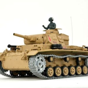 Ferngesteuerter Panzer mit Schuss Tauchpanzer III 116 Heng Long - 2,4Ghz -PRO 8
