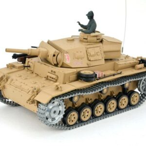 Ferngesteuerter Panzer mit Schuss Tauchpanzer III 116 Heng Long - 2,4Ghz -PRO 9