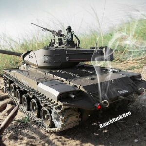 Ferngesteuerter Panzer mit Schuss U.S. M41 A3 WALKER BULLDOG Heng Long 1-16 -2,4Ghz V6.0 -PRO -4