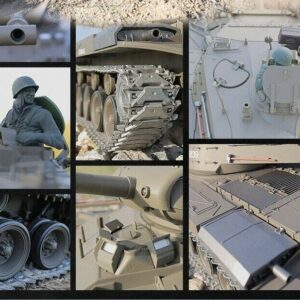 Ferngesteuerter Panzer mit Schuss U.S. M41 A3 WALKER BULLDOG Heng Long 1-16 -2,4Ghz V6.0 -PRO -6