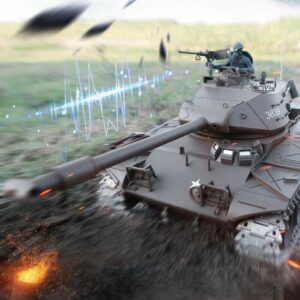Ferngesteuerter Panzer mit Schuss U.S. M41 A3 WALKER BULLDOG Heng Long 1-16 -2,4Ghz V6.0 -PRO -7