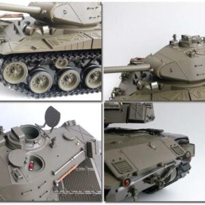 Ferngesteuerter Panzer mit Schuss U.S. M41 A3 WALKER BULLDOG Heng Long +Metallgetriebe -2,4Ghz -V 6.0 -4