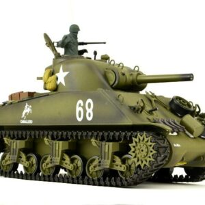 Ferngesteuerter Panzer mit Schuss US M4A3 Sherman Heng Long -Rauch&Sound+2,4Ghz -PRO -1