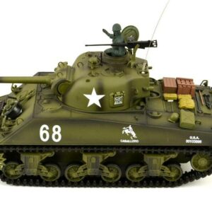 Ferngesteuerter Panzer mit Schuss US M4A3 Sherman Heng Long -Rauch&Sound+2,4Ghz -PRO -3