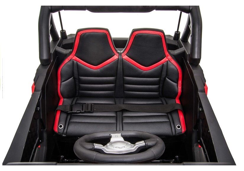 Kinderfahrzeug - Elektro Auto "Buggy 999" - 12V10AH Akku,4 Motoren- 2,4Ghz, Allrad+2 Sitzer+MP3+Ledersitz+EVA 4 Kinderfahrzeug - Elektro Auto "Buggy 999" - 12V10AH Akku,4 Motoren- 2,4Ghz, Allrad+2 Sitzer+MP3+Ledersitz+EVA – Bild 4