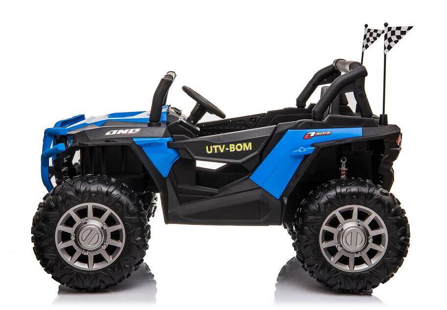 Kinderfahrzeug - Elektro Auto "Buggy 999" - 12V10AH Akku,4 Motoren- 2,4Ghz, Allrad+2 Sitzer+MP3+Ledersitz+EVA 7 Kinderfahrzeug - Elektro Auto "Buggy 999" - 12V10AH Akku,4 Motoren- 2,4Ghz, Allrad+2 Sitzer+MP3+Ledersitz+EVA – Bild 7