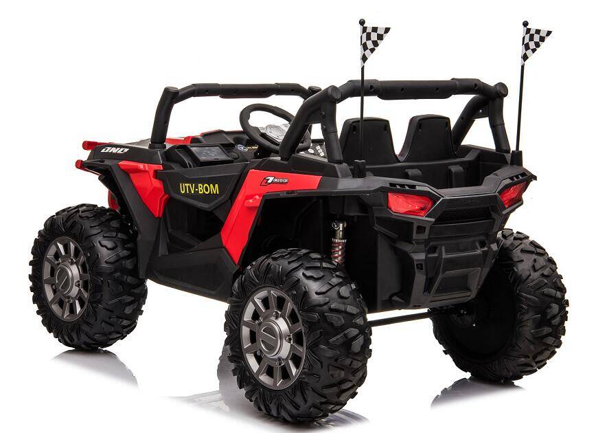 Kinderfahrzeug - Elektro Auto "Buggy 999" - 12V10AH Akku,4 Motoren- 2,4Ghz, Allrad+2 Sitzer+MP3+Ledersitz+EVA 2 Kinderfahrzeug - Elektro Auto "Buggy 999" - 12V10AH Akku,4 Motoren- 2,4Ghz, Allrad+2 Sitzer+MP3+Ledersitz+EVA – Bild 2