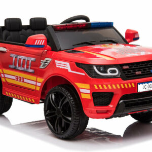Kinderfahrzeug - Elektro Auto "Feuerwehr RR002" - 12V7AH Akku,2 Motoren- 2,4Ghz Fernsteuerung, MP3+Sirene-1