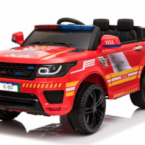 Kinderfahrzeug - Elektro Auto "Feuerwehr RR002" - 12V7AH Akku,2 Motoren- 2,4Ghz Fernsteuerung, MP3+Sirene-3