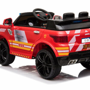 Kinderfahrzeug - Elektro Auto "Feuerwehr RR002" - 12V7AH Akku,2 Motoren- 2,4Ghz Fernsteuerung, MP3+Sirene-5