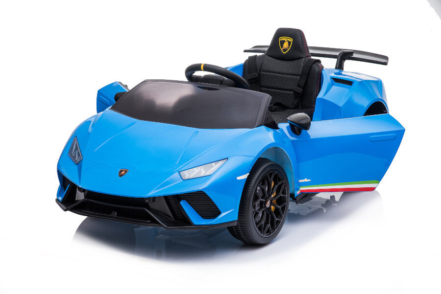 Elektro Kinderauto "Lamborghini Huracan" - lizenziert - 12V Akku, 2 Motoren- 2,4Ghz Fernsteuerung, MP3, Ledersitz+EVA 18 Elektro Kinderauto "Lamborghini Huracan" - lizenziert - 12V Akku, 2 Motoren- 2,4Ghz Fernsteuerung, MP3, Ledersitz+EVA – Bild 18