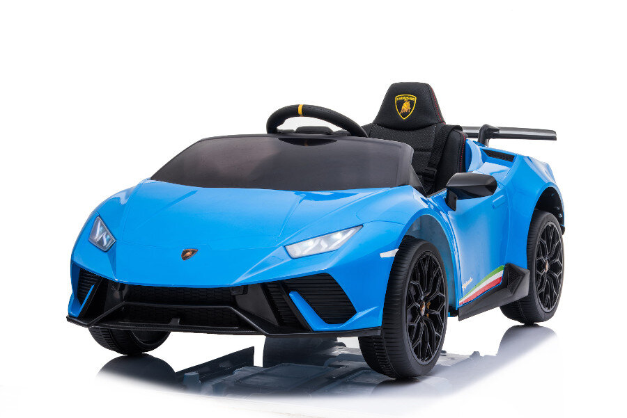 Elektro Kinderauto "Lamborghini Huracan" - lizenziert - 12V Akku, 2 Motoren- 2,4Ghz Fernsteuerung, MP3, Ledersitz+EVA 4 Elektro Kinderauto "Lamborghini Huracan" - lizenziert - 12V Akku, 2 Motoren- 2,4Ghz Fernsteuerung, MP3, Ledersitz+EVA – Bild 4
