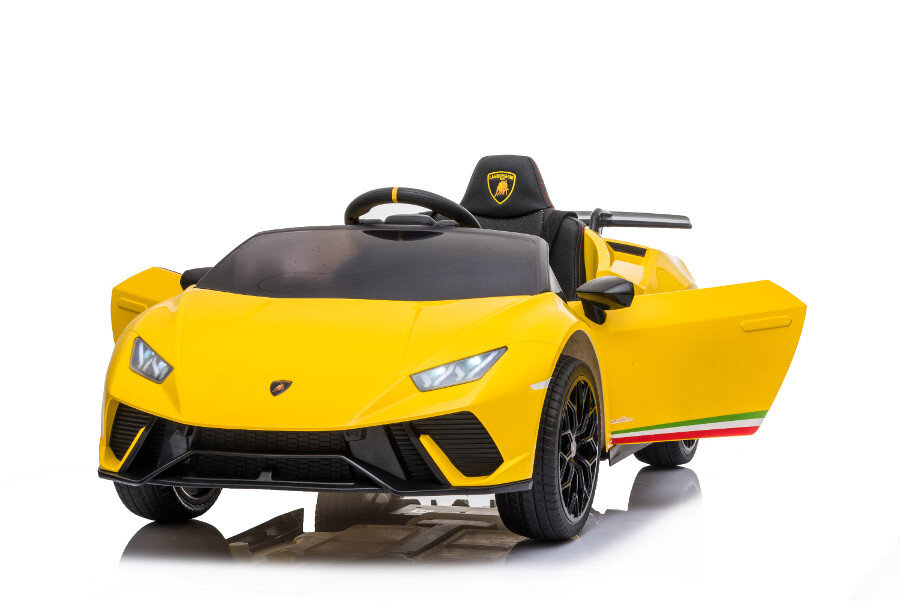 Elektro Kinderauto "Lamborghini Huracan" - lizenziert - 12V Akku, 2 Motoren- 2,4Ghz Fernsteuerung, MP3, Ledersitz+EVA 15 Elektro Kinderauto "Lamborghini Huracan" - lizenziert - 12V Akku, 2 Motoren- 2,4Ghz Fernsteuerung, MP3, Ledersitz+EVA – Bild 15