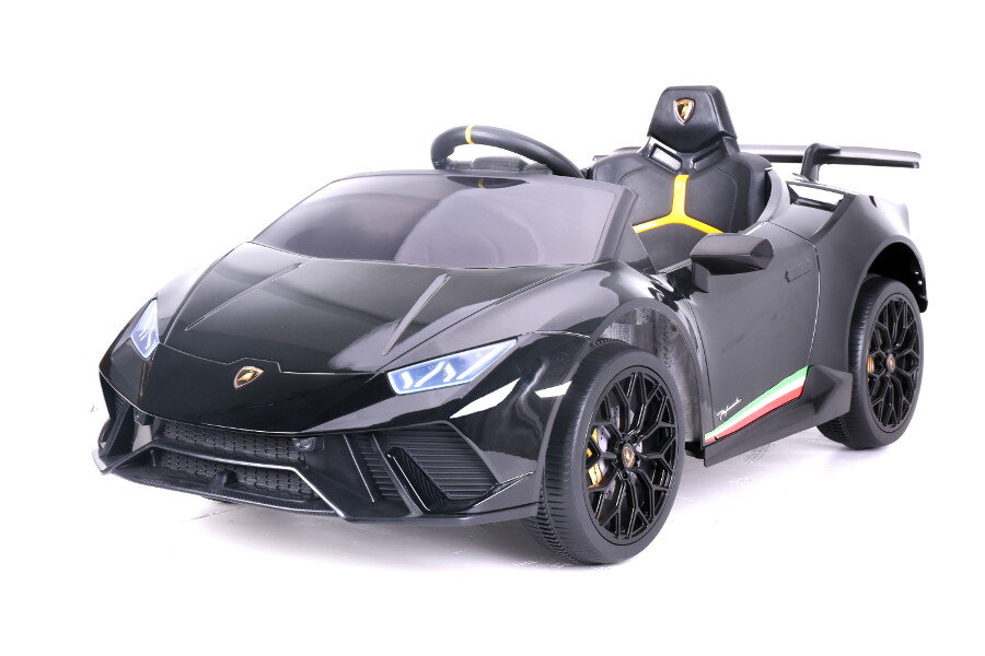 Elektro Kinderauto "Lamborghini Huracan" - lizenziert - 12V Akku, 2 Motoren- 2,4Ghz Fernsteuerung, MP3, Ledersitz+EVA 2 Elektro Kinderauto "Lamborghini Huracan" - lizenziert - 12V Akku, 2 Motoren- 2,4Ghz Fernsteuerung, MP3, Ledersitz+EVA – Bild 2