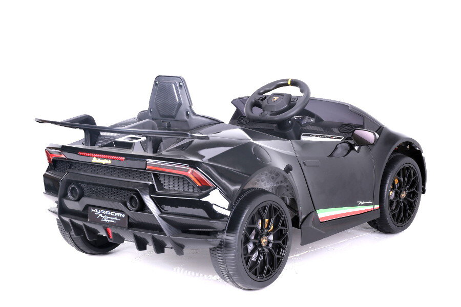 Elektro Kinderauto "Lamborghini Huracan" - lizenziert - 12V Akku, 2 Motoren- 2,4Ghz Fernsteuerung, MP3, Ledersitz+EVA 5 Elektro Kinderauto "Lamborghini Huracan" - lizenziert - 12V Akku, 2 Motoren- 2,4Ghz Fernsteuerung, MP3, Ledersitz+EVA – Bild 5