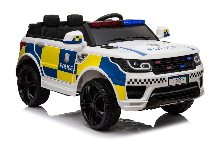 Kinderfahrzeug - Elektro Auto "Polizei RR002" - 12V7AH Akku,2 Motoren- 2,4Ghz Fernsteuerung, MP3+Sirene 1 Kinderfahrzeug - Elektro Auto "Polizei RR002" - 12V7AH Akku,2 Motoren- 2,4Ghz Fernsteuerung, MP3+Sirene