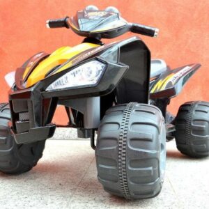 Elektroquad Kinderquad für Kinder ab 3 Jahre 12V Schwarz Groß Quad-4