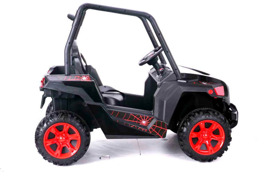 Kinderfahrzeug - Elektro Auto "Buggy 604" - 12V7AH Akku,4x Motoren, Allradantrieb, Ledersitz - 2,4Ghz +MP3 6 Kinderfahrzeug - Elektro Auto "Buggy 604" - 12V7AH Akku,4x Motoren, Allradantrieb, Ledersitz - 2,4Ghz +MP3 – Bild 6