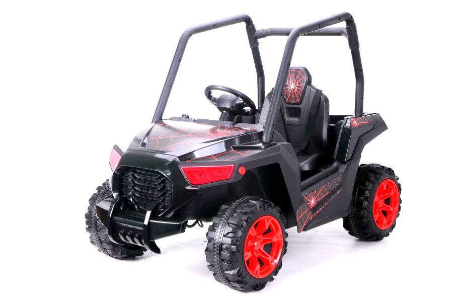 Kinderfahrzeug - Elektro Auto "Buggy 604" - 12V7AH Akku,4x Motoren, Allradantrieb, Ledersitz - 2,4Ghz +MP3 3 Kinderfahrzeug - Elektro Auto "Buggy 604" - 12V7AH Akku,4x Motoren, Allradantrieb, Ledersitz - 2,4Ghz +MP3 – Bild 3