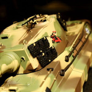 ferngesteuerter panzer deutscher koenigstiger henschelturm pro von heng long - 13