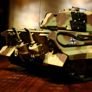 ferngesteuerter panzer deutscher koenigstiger henschelturm pro von heng long - 14