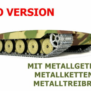 ferngesteuerter panzer deutscher koenigstiger henschelturm pro von heng long - 3