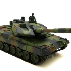 Ferngesteuerter Panzer mit Schuss "Deutscher Leopard 2A6" Heng Long 1