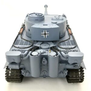 ferngesteuerter panzer schuss heng long tank german tiger 1 upgrade version 6.0 metallgetriebe -11
