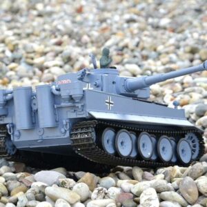 ferngesteuerter panzer schuss heng long tank german tiger 1 upgrade version 6.0 metallgetriebe -4