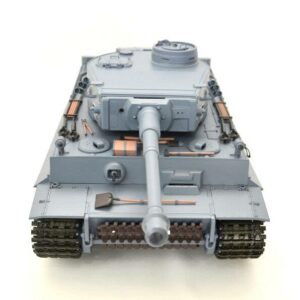 ferngesteuerter panzer schuss heng long tank german tiger 1 upgrade version 6.0 metallgetriebe -5