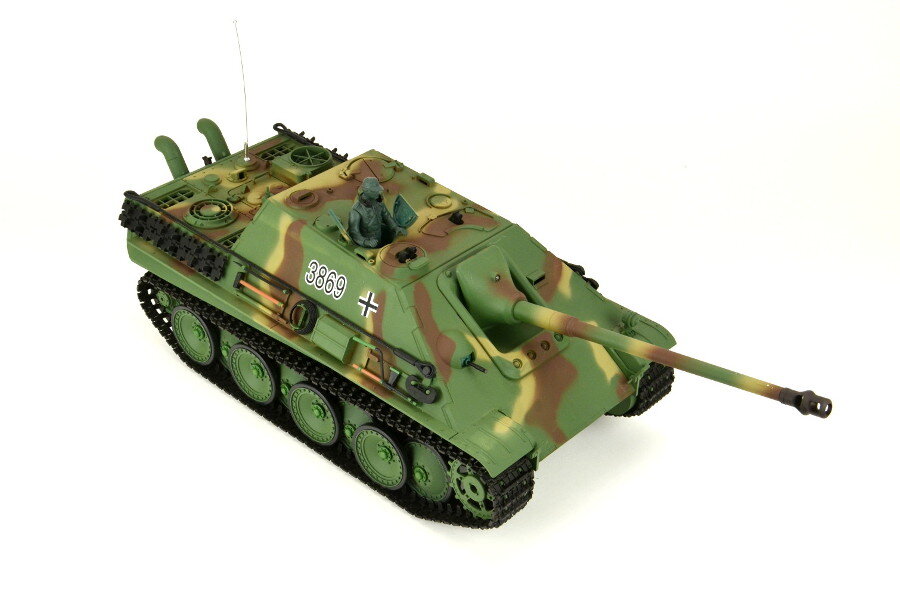 Ferngesteuerter Panzer "Jagdpanther" Heng Long 1:16 mit Rauch&Sound und Stahlgetriebe - V6.0 - 2,4Ghz 14 ferngesteuerter panzer von heng long - deutscher jagdtpanther -13