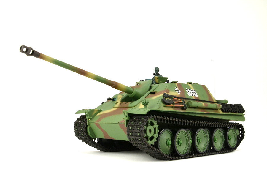 Ferngesteuerter Panzer "Jagdpanther" Heng Long 1:16 mit Rauch&Sound und Stahlgetriebe - V6.0 - 2,4Ghz 8 ferngesteuerter panzer von heng long - deutscher jagdtpanther -8