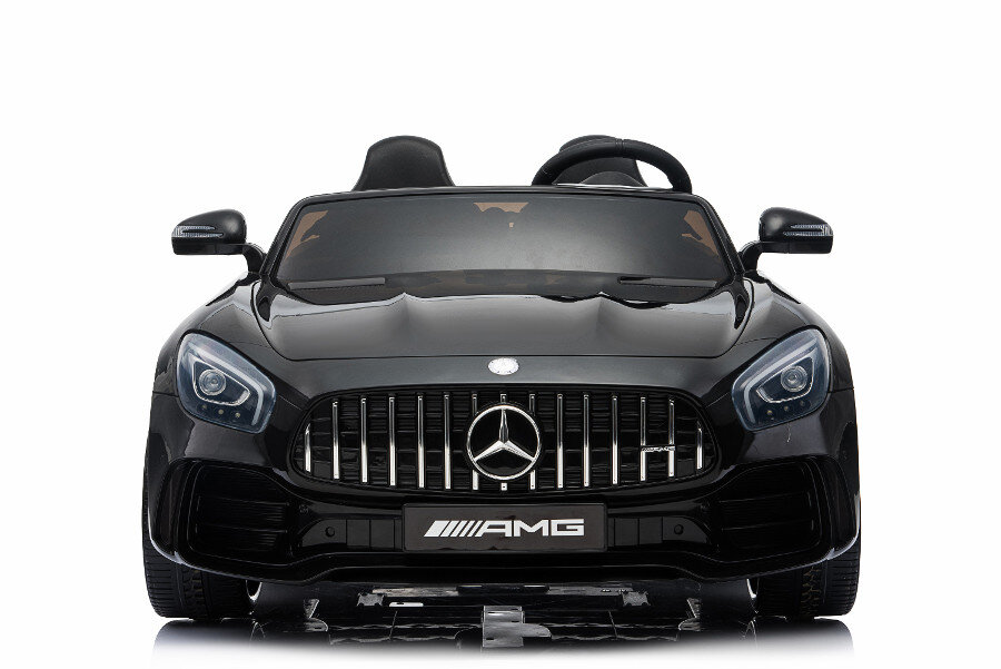 Kinder Elektroauto, Kinderauto "Mercedes GT R -2 Sitzer" lizenziert, 12V, 2,4Ghz Ferngesteuert, MP3, Ledersitz+EVA - Schwarz 1 Kinder Elektroauto, Kinderauto "Mercedes GT R -2 Sitzer" lizenziert, 12V, 2,4Ghz Ferngesteuert, MP3, Ledersitz+EVA - Schwarz