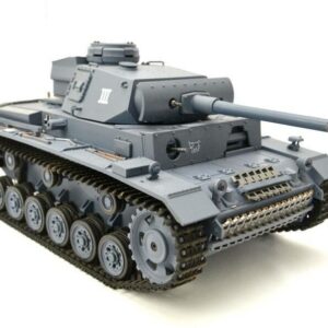 ferngesteuerter panzer mit schussfunktion heng long rauch sound deutscher kampfwagen 3 -11